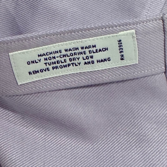 Brooks Brothers Lavender Purple semi fitted non iron Button Down Shirt - Picture 7 of 7